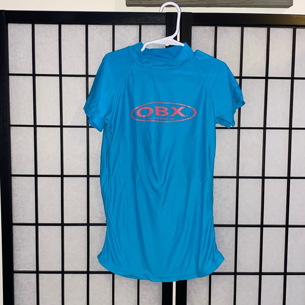 Blue Outer Banks Swimsuit Top